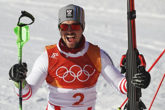 Hirscher vyhrál kombinaci a má první olympijské zlato