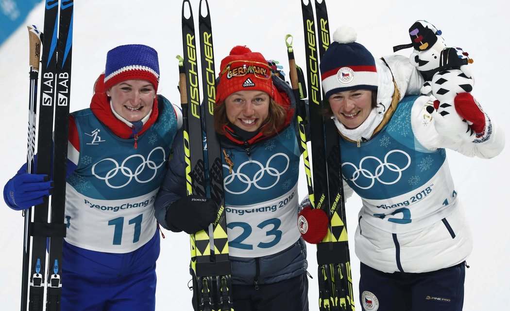 Veronika Vítková mezi nejlepší trojicí ve sprintu