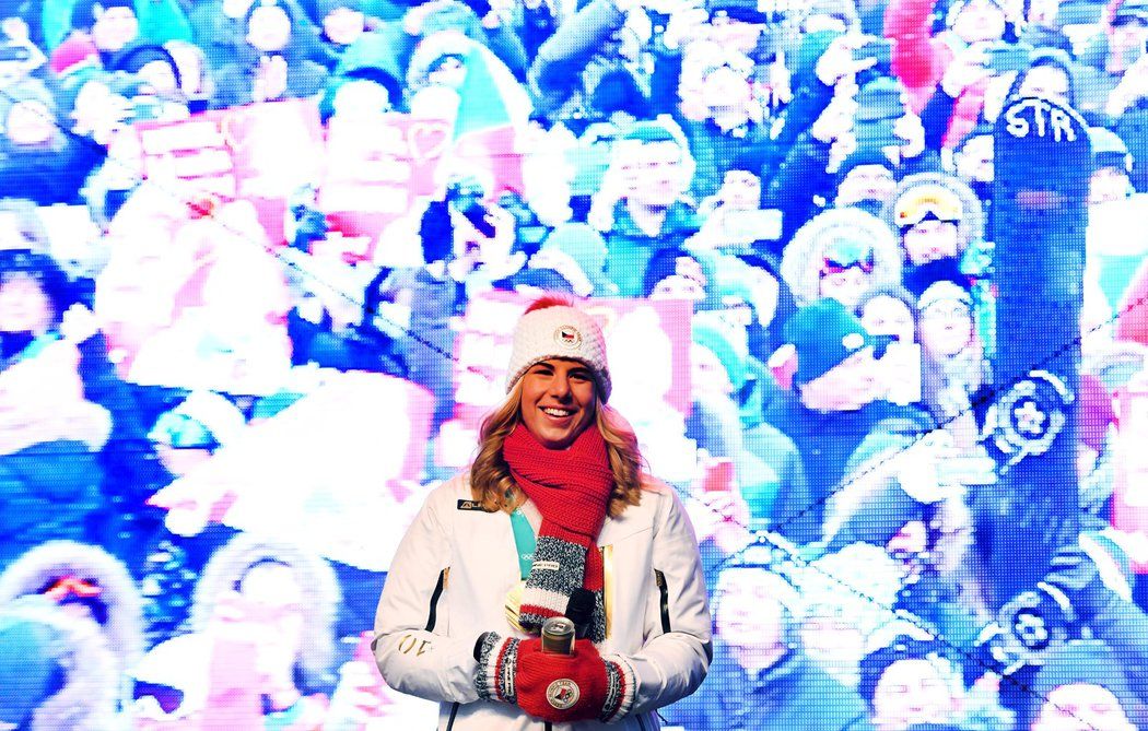 Ester Ledecká se z minulé olympiády nevrátila s prázdnou.