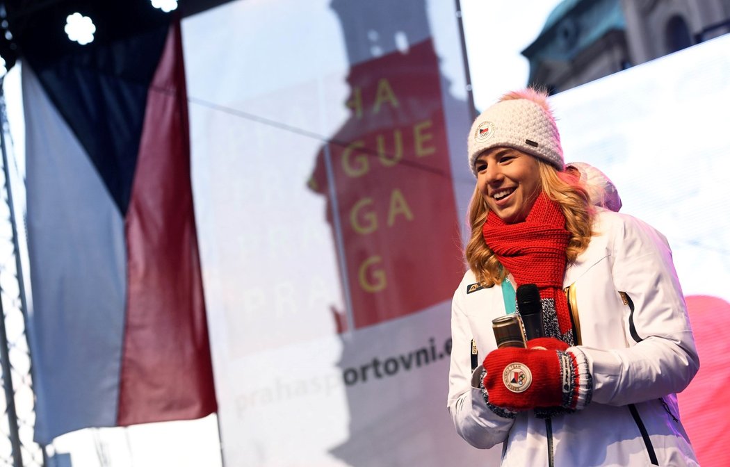 Ester Ledecká se z minulé olympiády nevrátila s prázdnou.