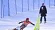 Na snowboardový trénink Ester Ledecké dohlížela její maminka Zuzana