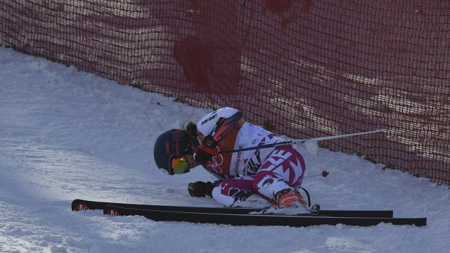 Kateřina Pauláthová vyjela na obřím slalomu z trati a do druhého kola nepostoupila