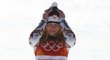 Ester Ledecká se drží za hlavu, právě šokovala celý lyžařský svět