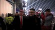 Falešný Kim Jong-Un a Donald Trump navštívili zahájení olympiády