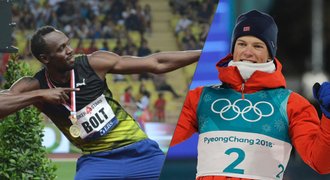 Sportovci slaví jako Bolt. Lyžař Klaebo ho vyzval na závod v Central Parku