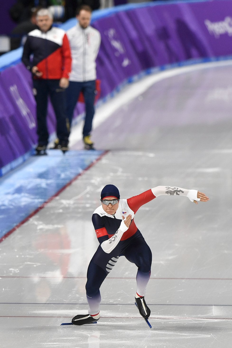 Česká rychlobruslařka Karolína Erbanová skončila v závodě na 1000 metrů sedmá