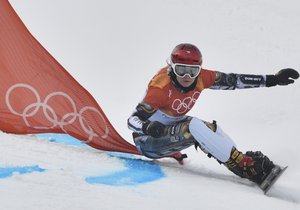 Ester Ledecká suverénně  vyhrála obří slalom snowboardistek. Má druhé olympijské zlato!