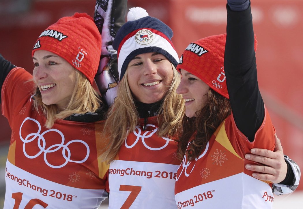 Radost Ester Ledecké. Z olympiády si odveze dvě zlata.