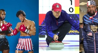 Mr. T „žere“ curling: Lituji konkurenci! Hvězdě radí píseň z Rockyho