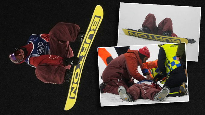 Legenda měla těžký pád v tréninku. Kanaďana odnesli na nosítkách, start na ZOH nejistý Legenda měla těžký pád v tréninku. Kanaďana odnesli na nosítkách, start na ZOH nejistý