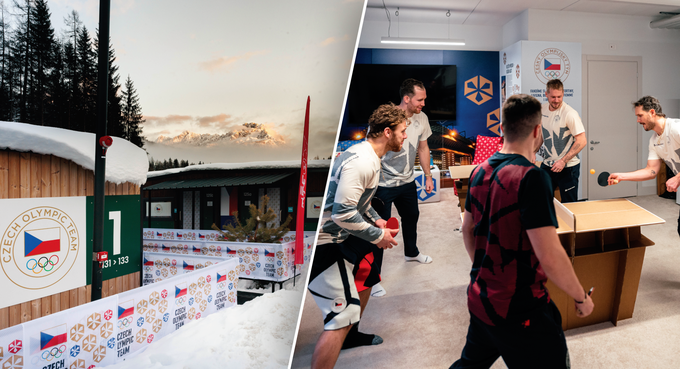 Zákulisí české výpravy na ZOH: klubovna, vlastní kuchaři a spousta detailů v pozadí Zákulisí české výpravy na ZOH: klubovna, vlastní kuchaři a spousta detailů v pozadí