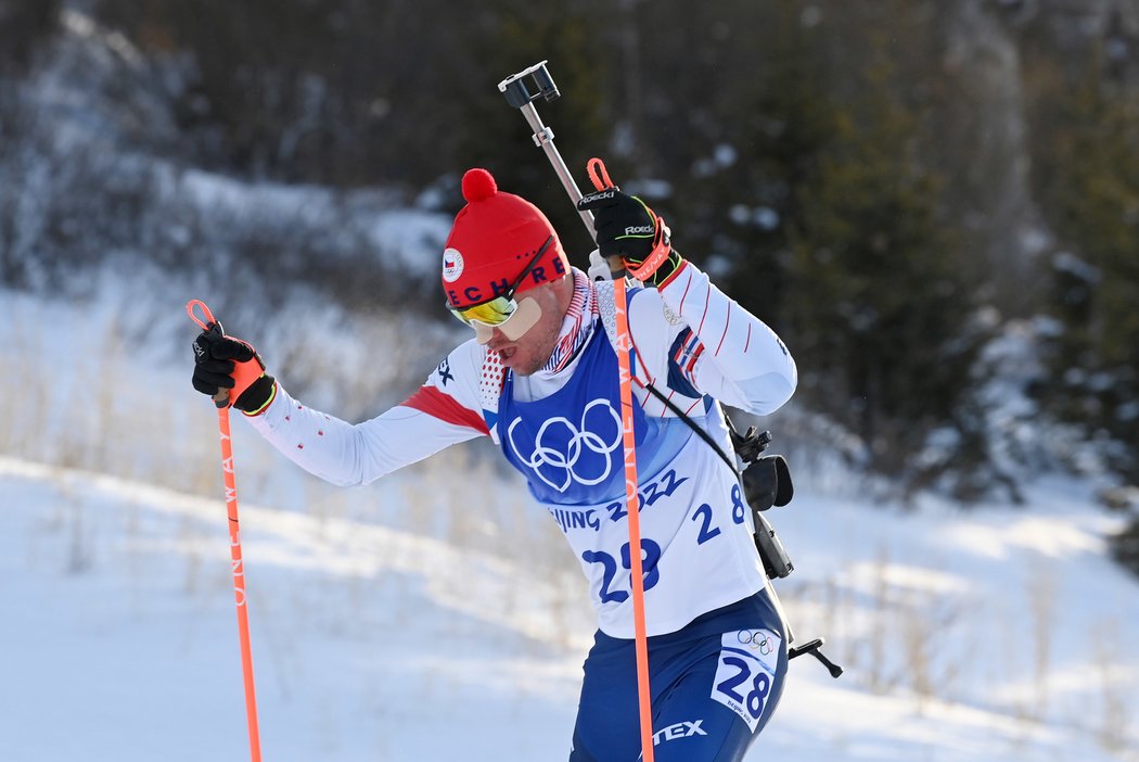 Michal Krčmář v masáku skončil ve třetí desítce