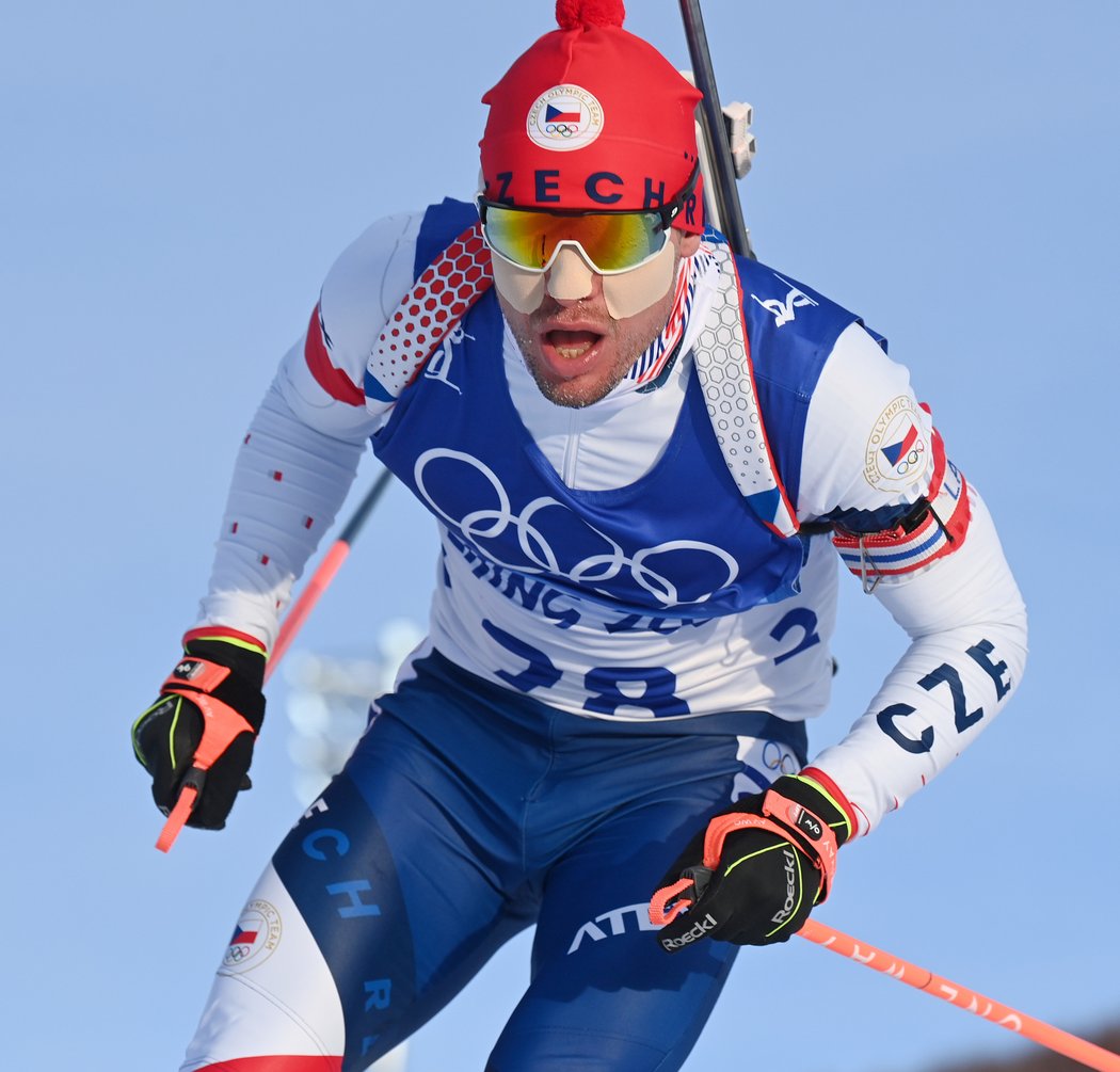 Michal Krčmář v masáku na olympijských hrách skončil ve třetí desítce