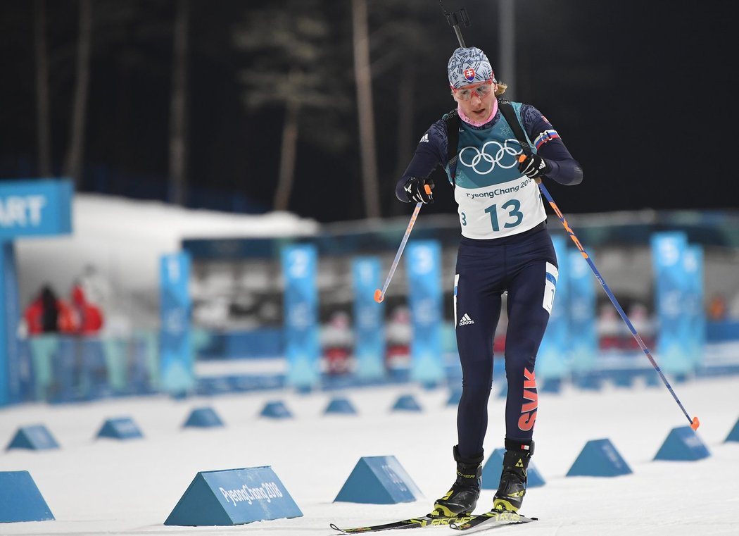 Slovenská závodnice Anastasia Kuzminová vybojovala ve stíhacím závodě žen na olympiádě v Koreji stříbrnou medaili