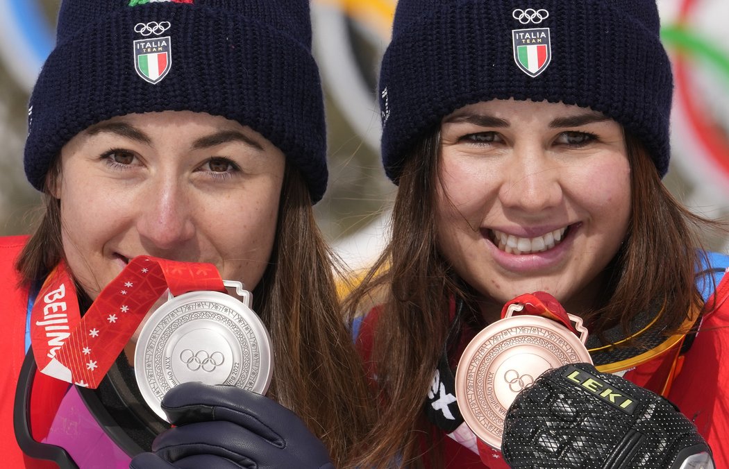 Italka Sofia Goggiaová vybojovala tři týdny po zranění stříbrnou olympijskou medaili