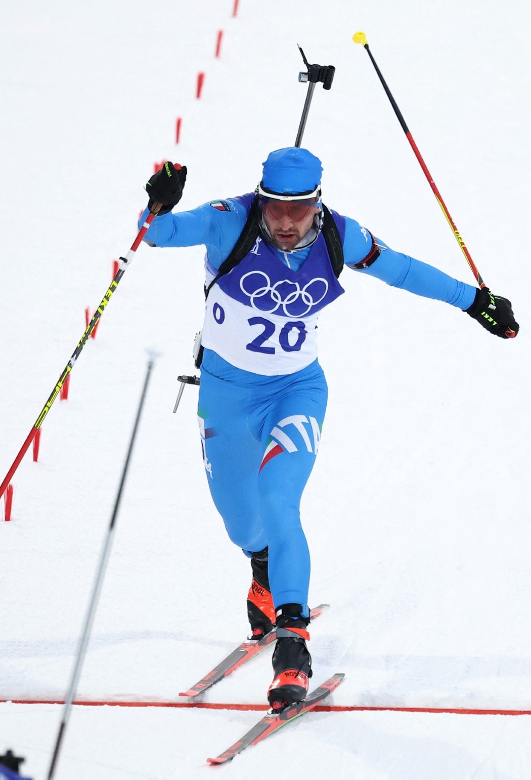 Dominik Windisch na olympiádě v Pekingu