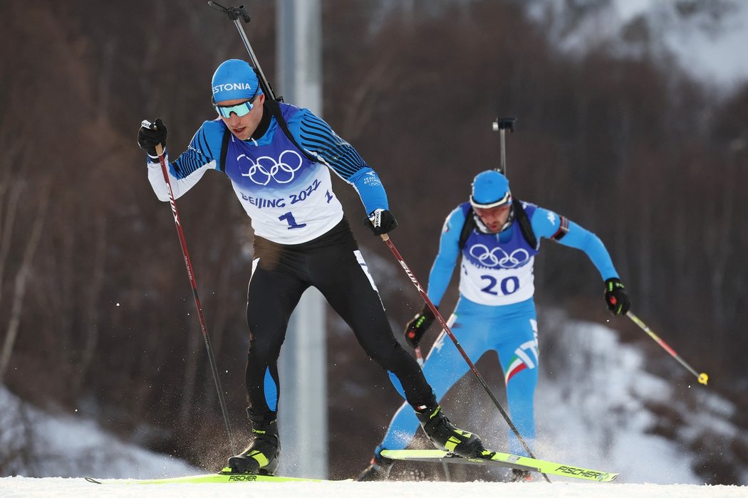 Dominik Windisch na olympiádě v Pekingu