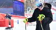 Ester Ledecká jela slalom ve velkých bolestech Ester Ledecká jela slalom ve velkých bolestech