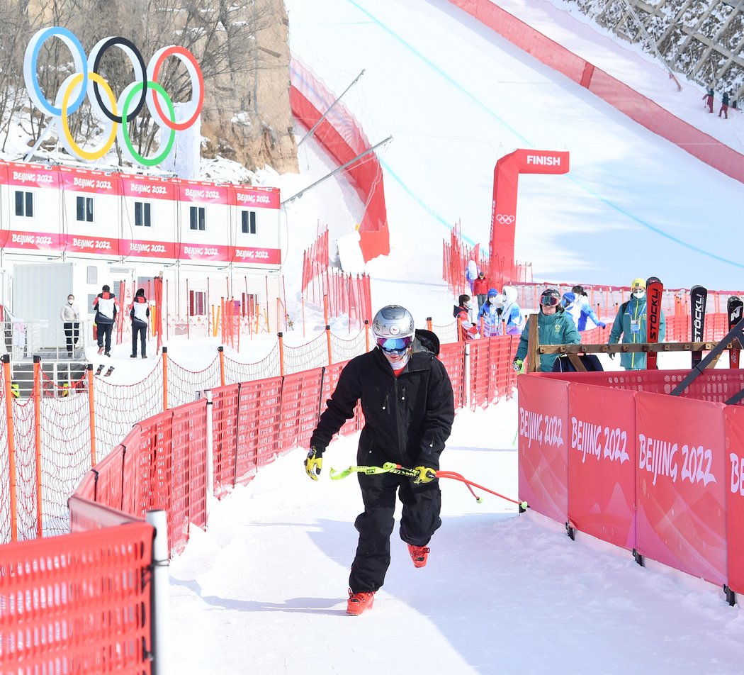 Ester Ledecká jela slalom ve velkých bolestech