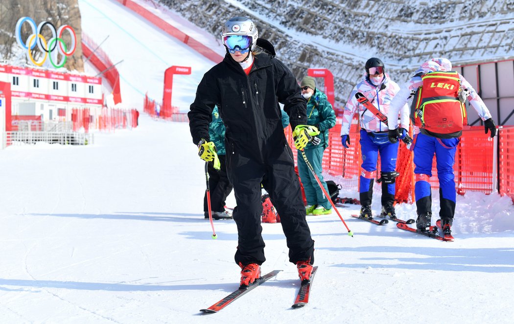 Ester Ledecká jela slalom ve velkých bolestech