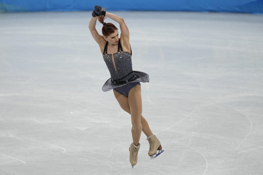 Krasobruslařka Eliška Březinová si zajela na zimních olympijských hrách osobní rekord v krátkém program