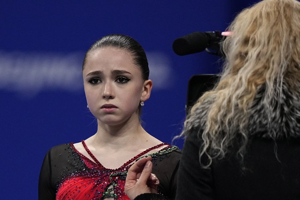 Ruska Kamila Valijejová pokazila volnou jízdu a na zimních olympijských hrách skončila čtvrtá