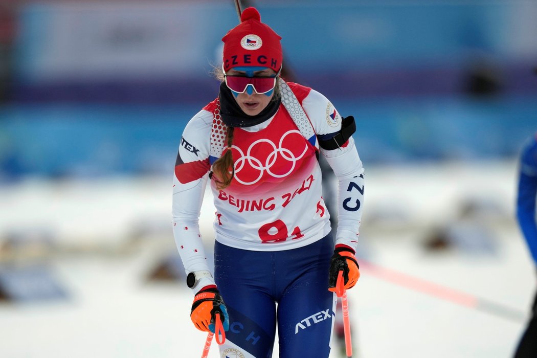 Jessica Jislová ve smíšené štafetě na úvod olympiády v Pekingu