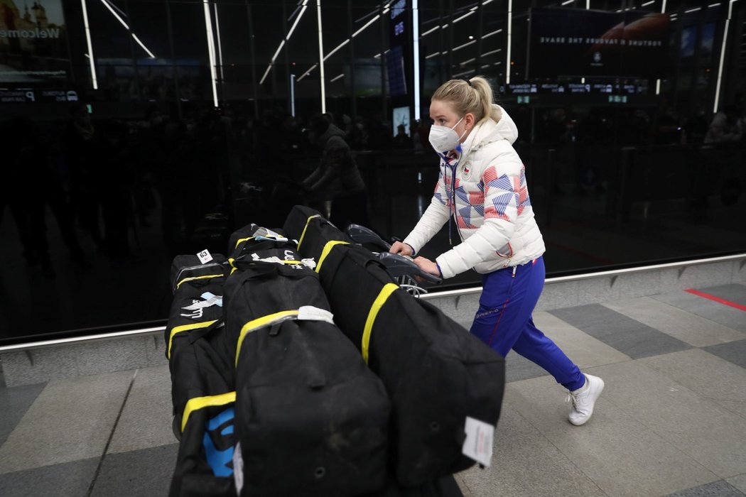 Čeští olympionici se vrátili z Pekingu