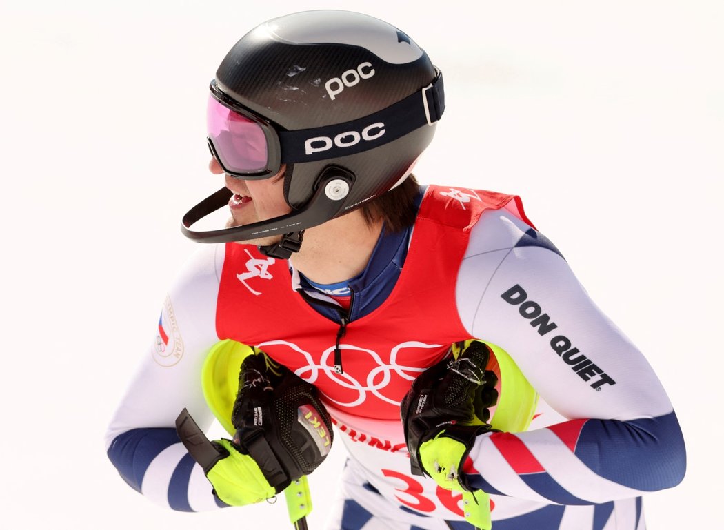 Kryštof Krýzl nedokončil první kolo olympijského slalomu