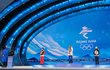 Medailový ceremoniál snowboardistek se zlatou Ester Ledeckou Medailový ceremoniál snowboardistek se zlatou Ester Ledeckou