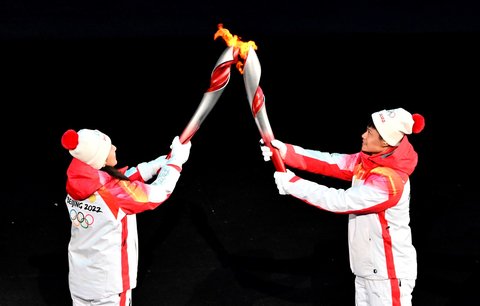 Zahajovací ceremoniál olympijských her v Pekingu