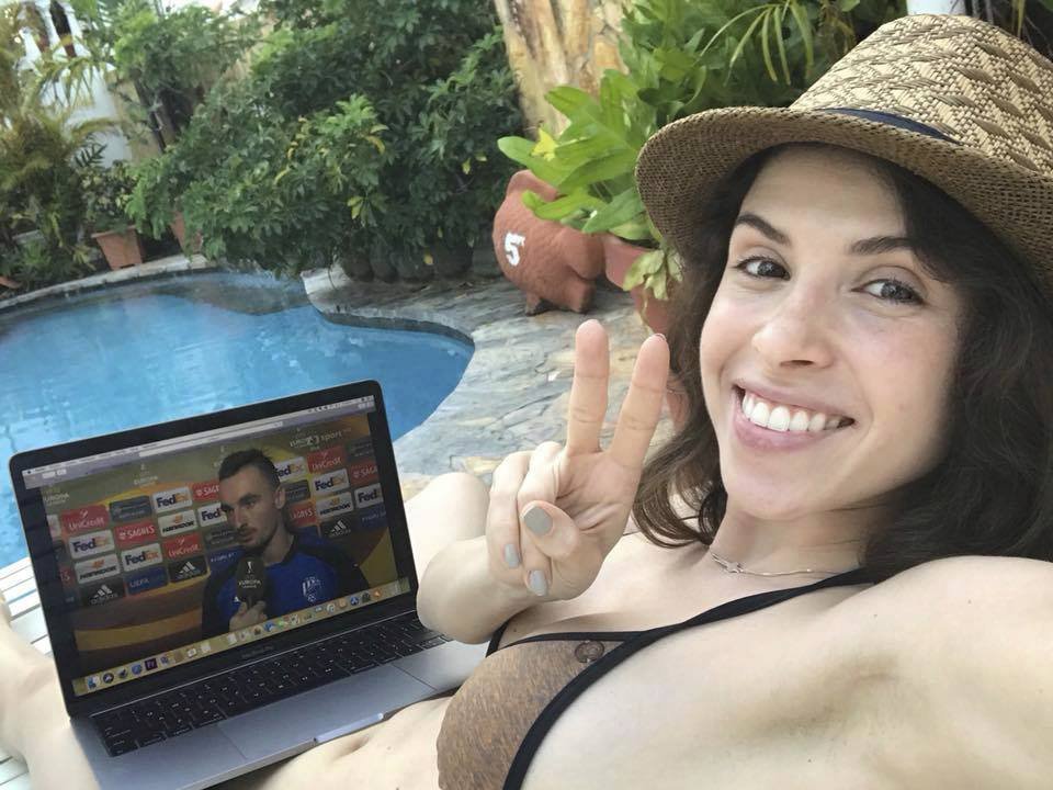 Sportovní moderátorka Monika Čuhelová a její dovolená v Puerto Ricu.