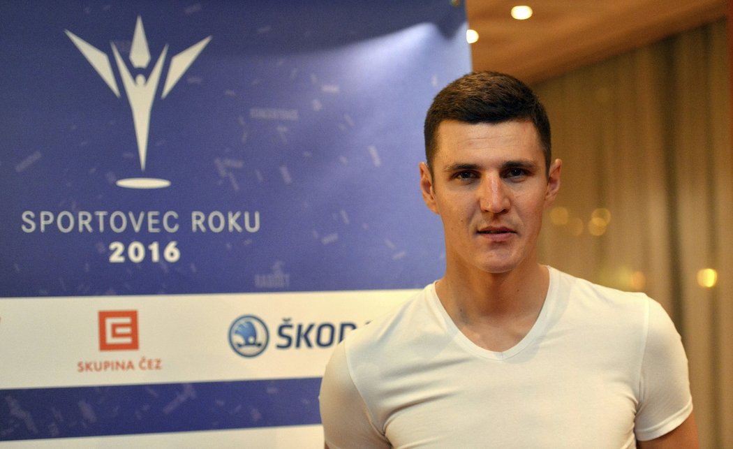 Jaroslav Kulhavý na vyhlášení ankety Sportovec roku