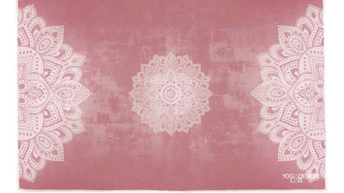 Růžový ručník na jógu Mandala, Yoga Design Lab, bonami.cz, 479 Kč