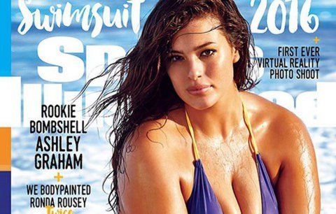 Plus size modelka poprvé na obálce časopisu Sports Illustrated