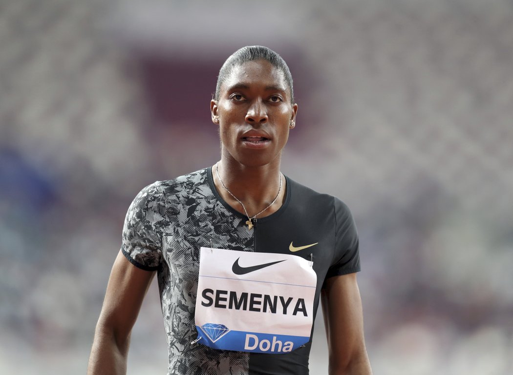 Caster Semenyaová vyhrála na Diamantové lize v Dauhá svou poslední osmistovku před zavedením pravidla o hormonální léčbě