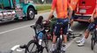 Kolumbijský cyklista Egan Bernal měl těžkou nehodu