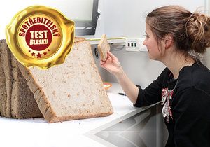 Spotřebitelský test Blesku tentokrát cílí na celozrnné toustové chleby.