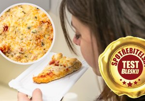 Na testovaných pizzách můžete najít až dvojnásobný rozdíl v množství sýru – od 19,8 % do 43,7 %.