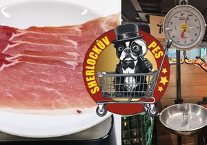 Sherlockův pes zjišťoval, jak přesná je gramáž u potravin.