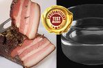 Která ze 14 testovaných anglických slanin obsahuje nejvíce vody?