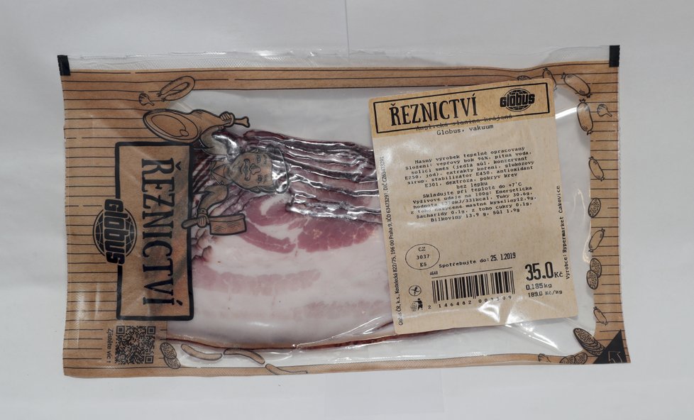 Spotřebitelský test anglických slanin