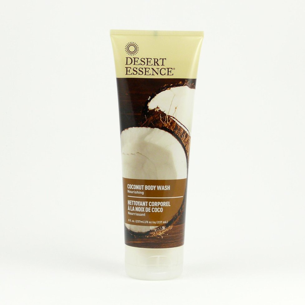 Desert Essence, sprchový gel kokos, 285 Kč, koupíte na www.biooo.cz