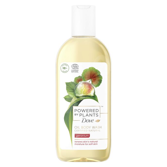 Sprchový gel Powered By Plants, Dove, alza.cz, 149 Kč/250 ml