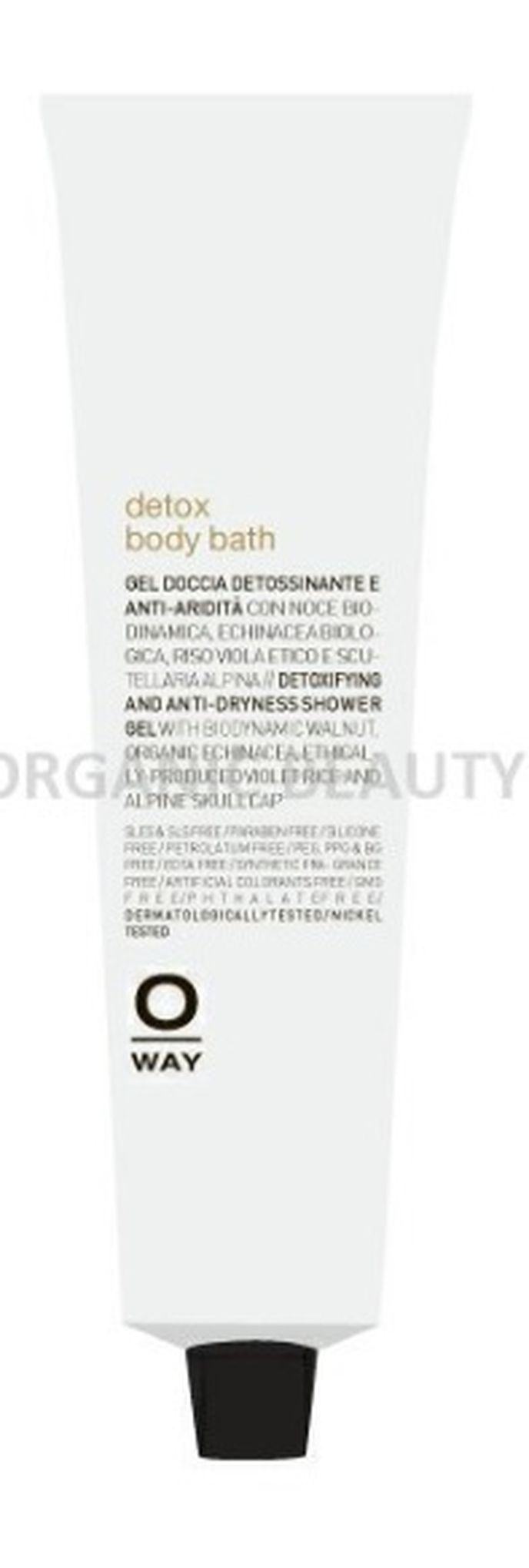 Detoxikační a vyživující sprchový gel Beauty Detox Body Bath, Oway, ecoorganicbeauty.cz, 310 Kč/50 ml