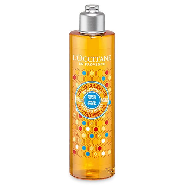 L´Occitane sprchový gel bambucké máslo a med, 324 Kč, koupíte na www.loccitane.cz