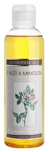 Nobilis Tilia hydrofilní olej s růží a mimózou, 334 Kč za 200 ml, koupíte na www.nobilis.cz