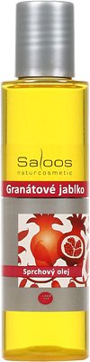 Saloos Sprchový olej Granátové jablko, 113 Kč za 125 ml, koupíte v síti drogerií