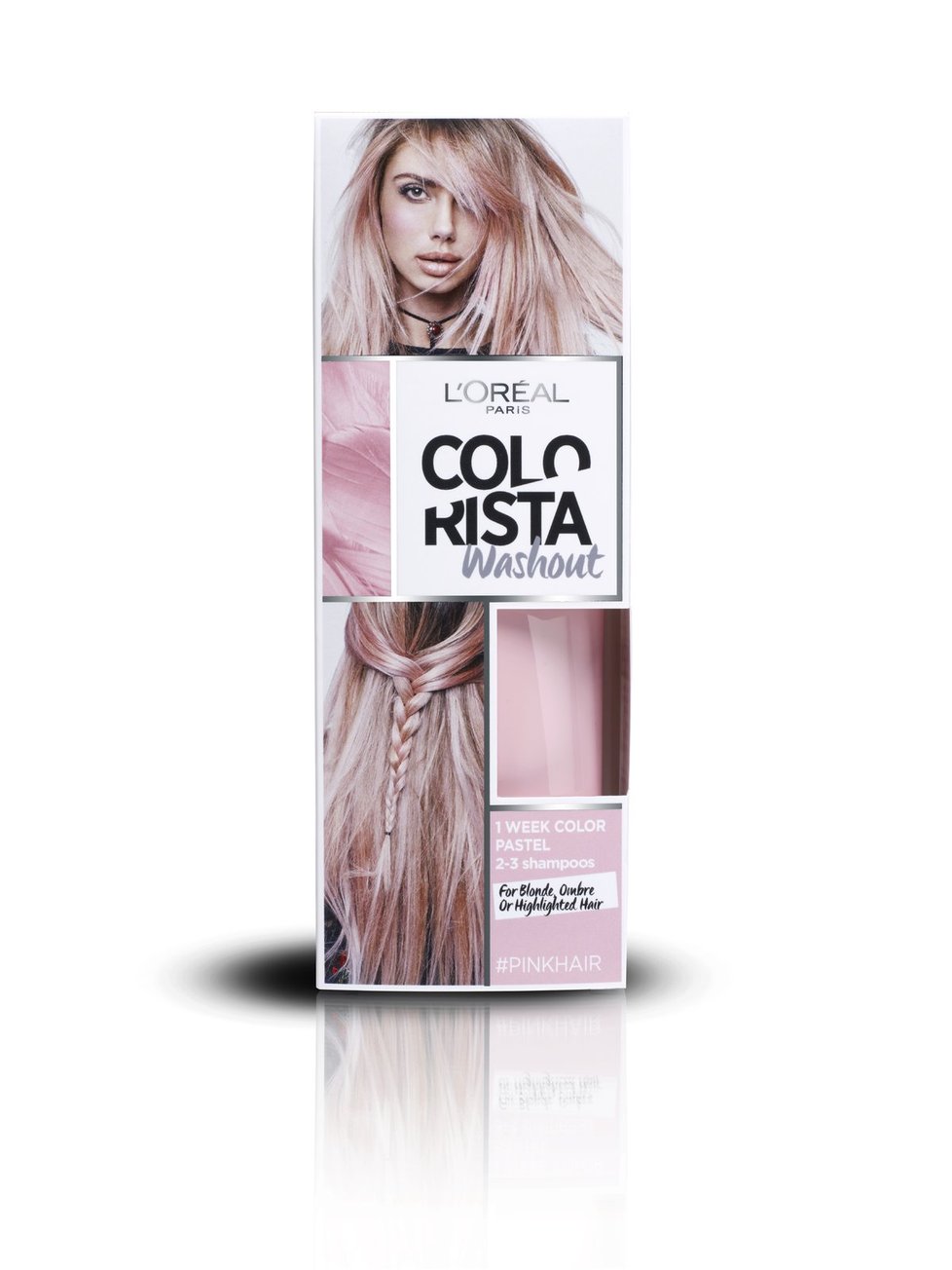 Semipermanentní barva: Colorista Washout L´Oréal Paris , 179,90 Kč. Koupíte v prodejnách drogérie DM.