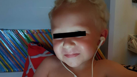 Oliver, který umřel na inhalaci spreje.